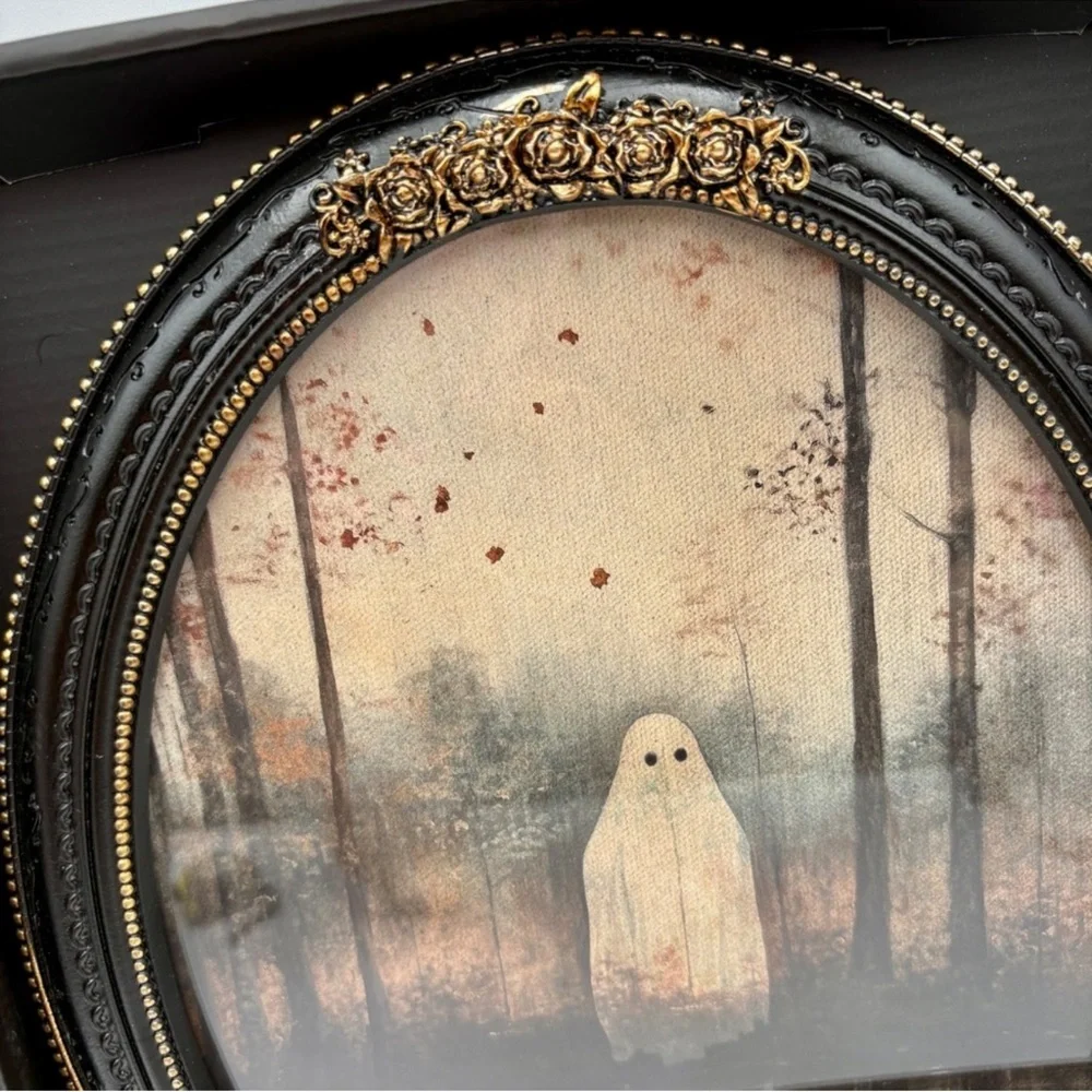 Marmont Hill Ghost Framed Wall Art HALLOWEEN Decor Spooky 11x14